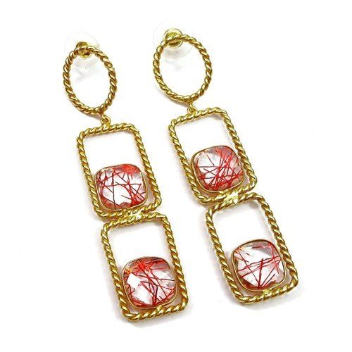 Antique Design Gold Plated Earring Gender: Women