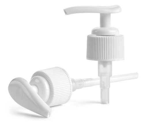 White Dispenser Pump For Liquid Dispensing