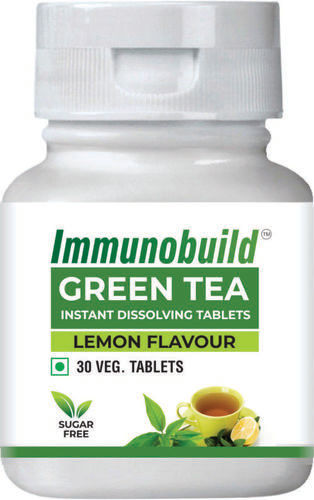 Immunobuild Green Tea Tablets (Lemon Flavor) Lemon