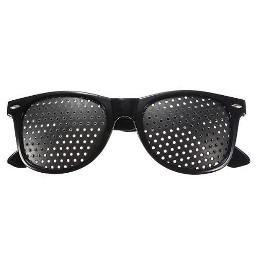 Pinhole Glasses - Full Frame Design | Plastic Lenses, Eye Care for Unisex, New Fashion Sunglasses