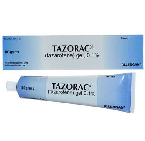 Tazorac Tazarotene Gel 100 Gm Cool And Dry Place