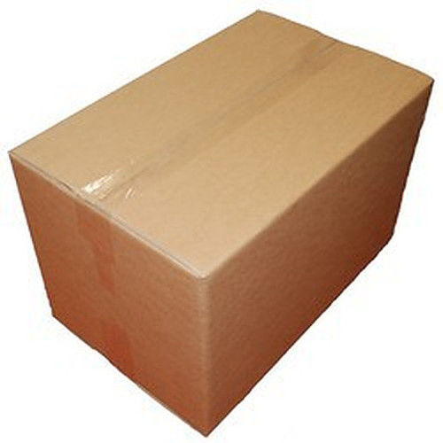 Brown Rectangular Corrugated Packaging Box By Paper Yield Industries