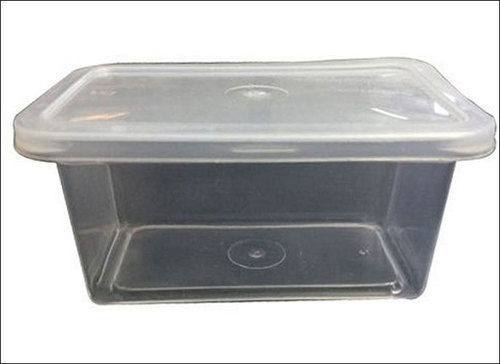 Transparent Plastic Ice Cream Container