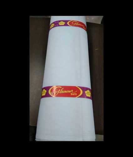 White Polyester Deluxe Net Fabric