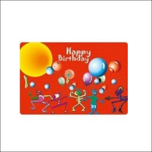 Printed Birthday Table Mat