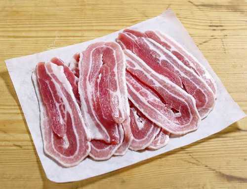 Skinless Pork Streaky Bacon Grade: Food