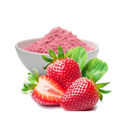 Pink Spray Dried Strawberry Powder