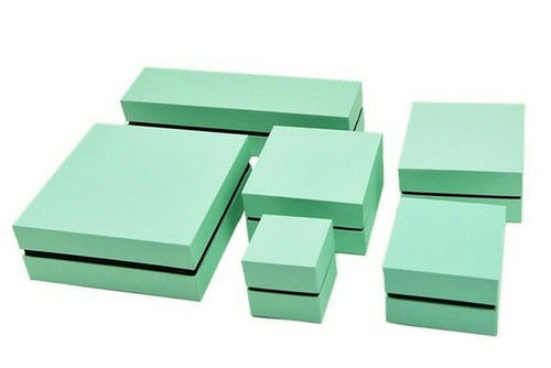 Handmade Sea Green Paper Jewelry Box