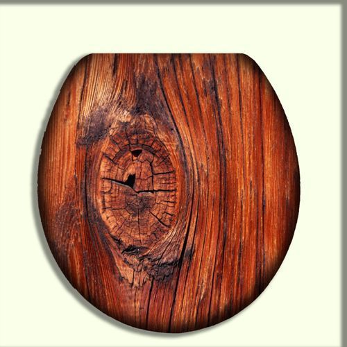 Wooden Toilet Seat Cover