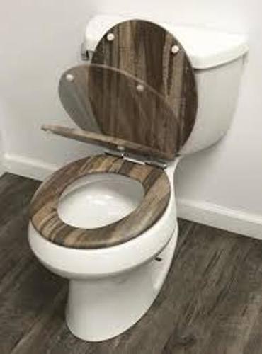 Wooden Toilet Seat Cover