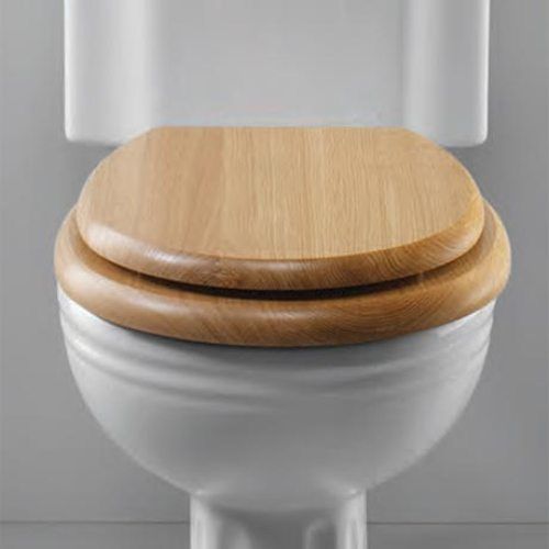 Wooden Toilet Seat Cover