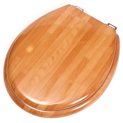 Wooden Toilet Seat Cover