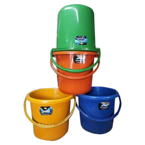 15 Litter Plain Plastic Bucket