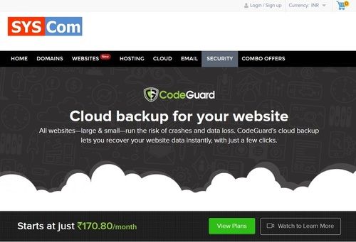 Codeguard Website Backup Services