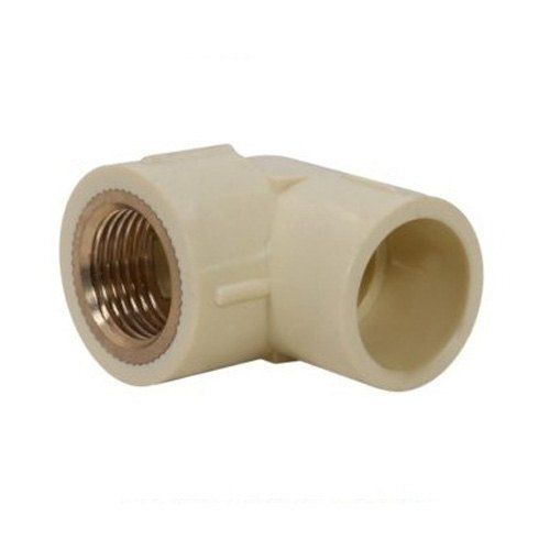 White Cpvc Brass Reducer Elbow