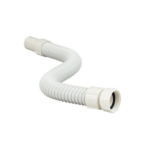 White Pe Corrugated Pipes Length: 1 M  Meter (M)