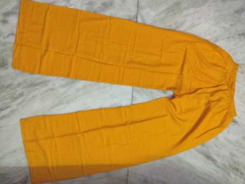 Indian Yellow Color Ladies Plazzo