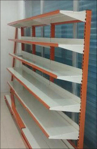 Mild Steel Single Sided Supermarket Rack