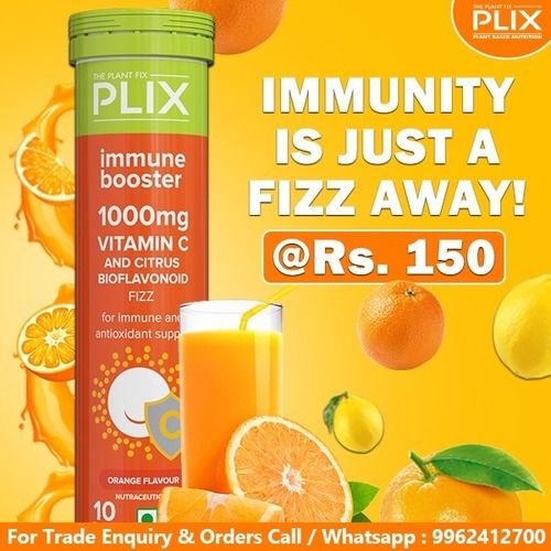 Plix Immune Booster 1000mg Vitamin C Tablets