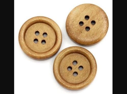 Brown  Indian Rosewood Garment Buttons