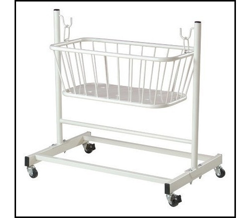 Eco-Friendly Corrosion Proof Hospital Baby Trolley