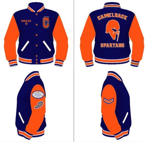 Full Sleeve Sublimated Varsity Jacket