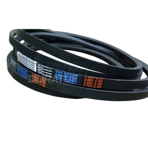 Black Low Noise Rubber V Belts