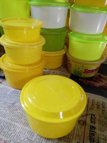 Round Dish Wash Soap Containers