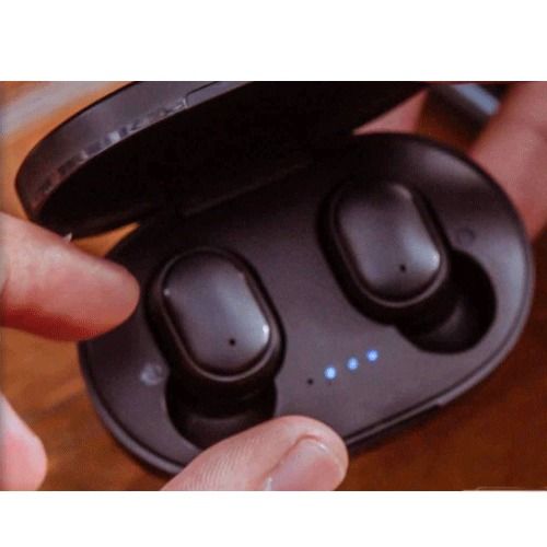 Black Wireless Bluetooth Earpods