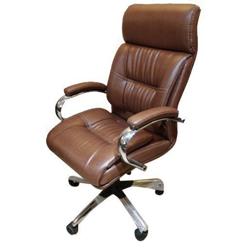 Brown Leather Office Chair