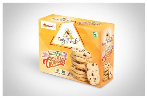 Normal Square Shape Tuti Fruity Biscuits