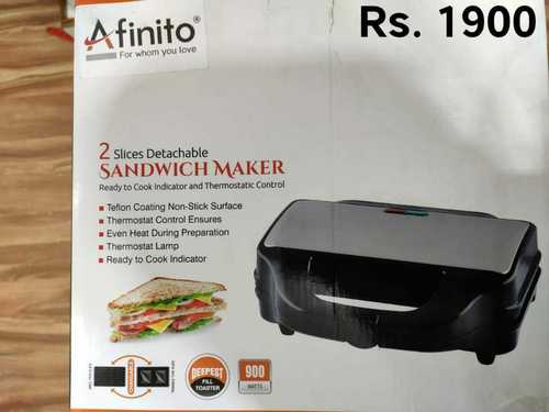 Fully Automatic 2 Slice Detachable Electric Sandwich Maker