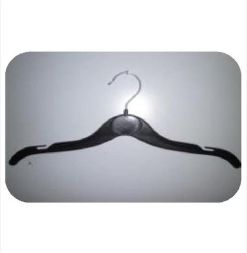 Black D Series Cloth Hanger With Loop