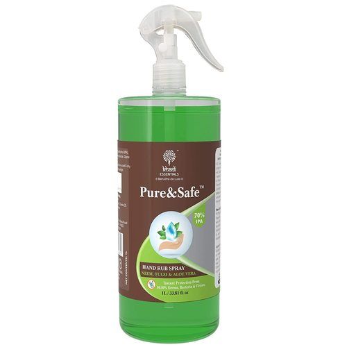 Kills 99.9% Germs Or Virus Including Covid-19 Khadi Essentials Basics Pure  Hand Spray Sanitizer at Best Price in Gurugram
