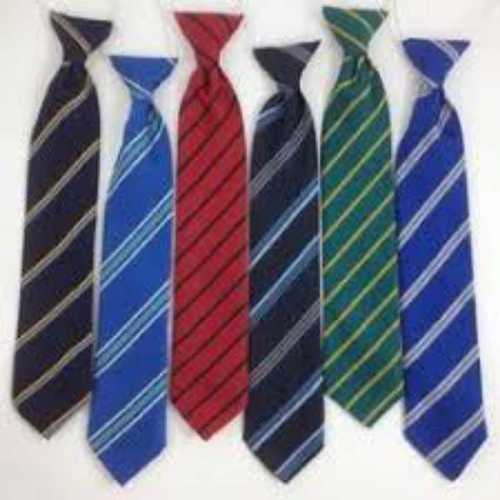 Striped Uniform School Tie Decoration Material: Cloths