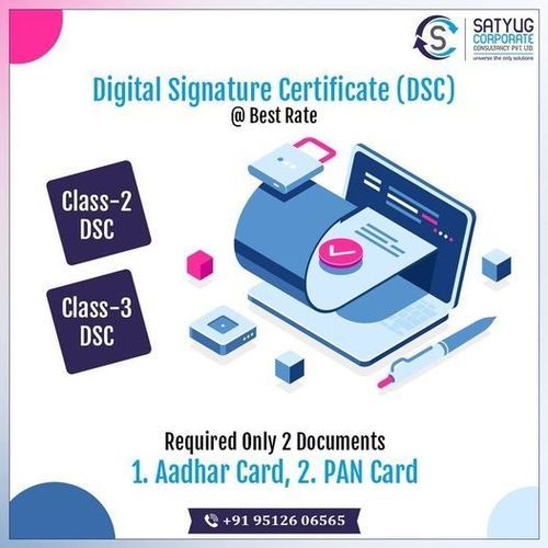 Digital Signature Certification Service Provider By Satyug Corporate Consultancy Pvt Ltd