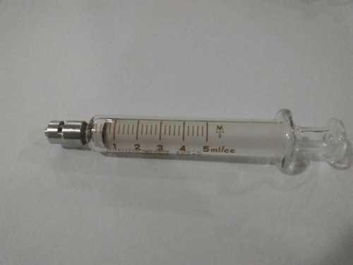 Fine Finish Glass Syringe Size: 1Ml