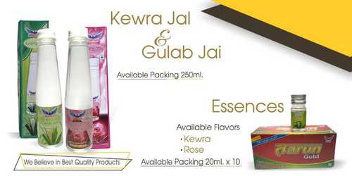 Kewra Jal And Gulab Jal Essences