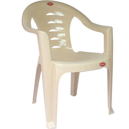 Modern Plastic Chair With Hand Rest