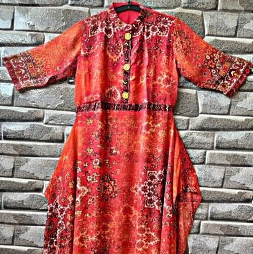 All Full Sleeves Ladies Cotton Kurtis