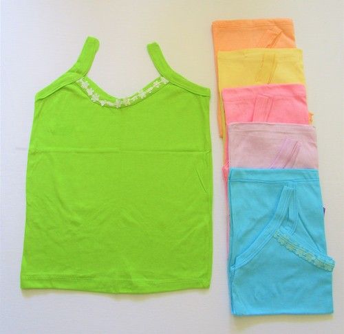 Various Multi Color Kids Camisole Top