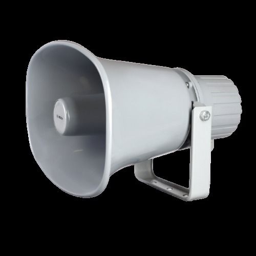 Light Gray 15W Horn Abs Elliptical Horn Loudspeaker