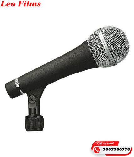 Black Aud-70Xlr Wired Microphone (Ahuja)