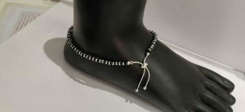 Designer Sterling Silver Anklet Gender: Women