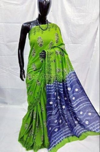 Various Colors Are Available Party Wear Pure Cotton Saree