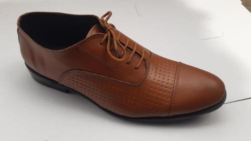 Brown Mens Tan Color Formal Leather Shoes