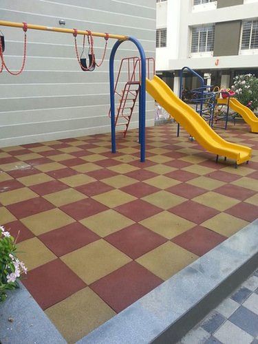 Rust Proof Rubber Floor Tiles