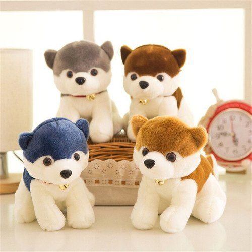 Dog Soft Toys With Fur Fabrics