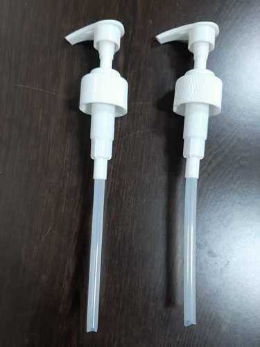 White Poly Carbon Strong Plastic Lotion Pump