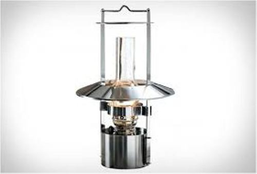 Polished Steel Oil Lamp - Customized Shape and Size, Modern Style with Fine Finish and Elevated Durability